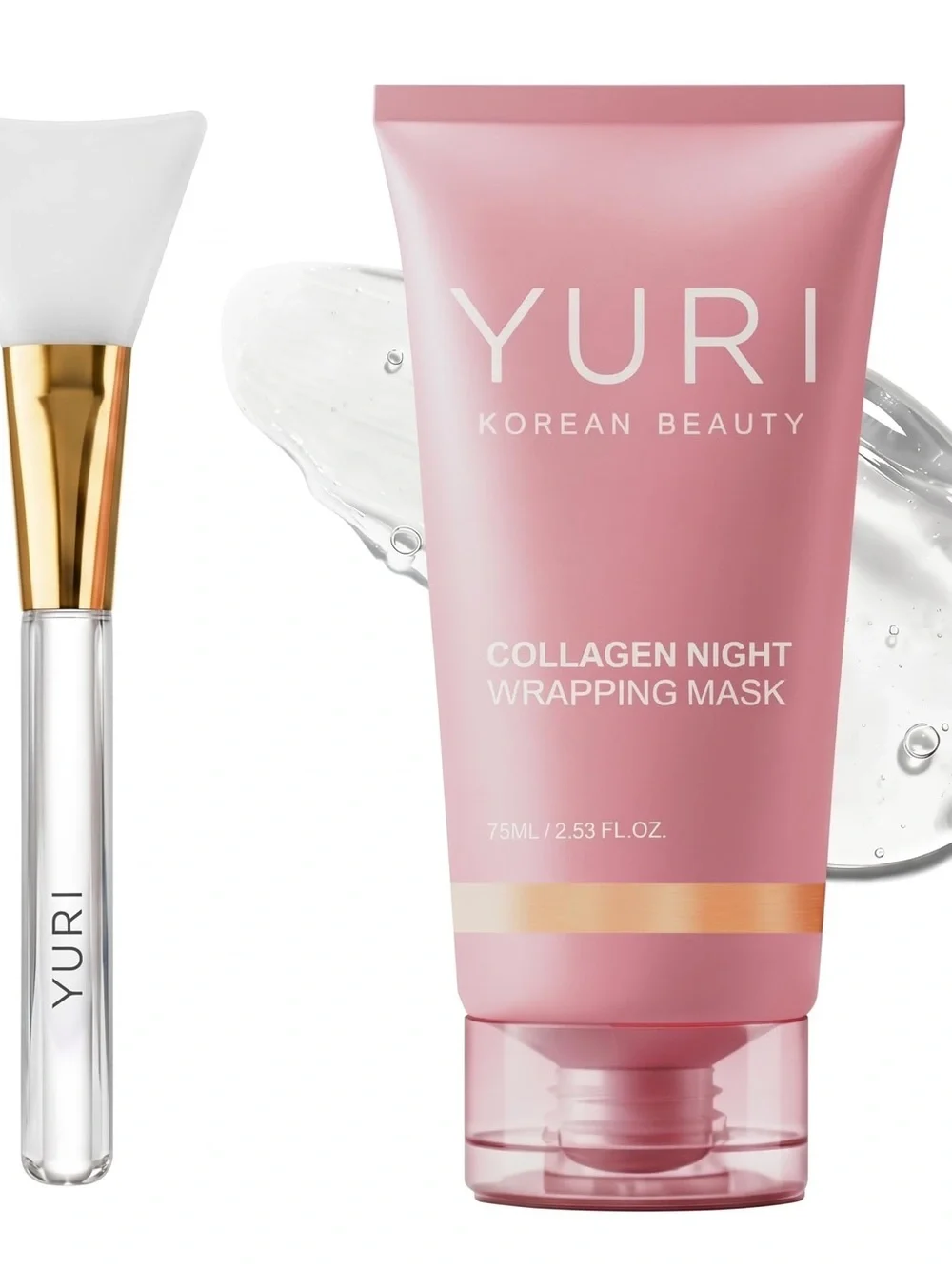 3 YURI Collagen Night Wrapping Masks